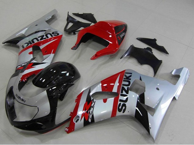 Compra Carenados Moto Suzuki GSXR 750 2001-2003 - Rojo Plata Negro