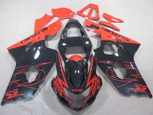 Compra Carenados Moto Suzuki GSXR 750 2004-2005 - Rojo Negro Brillante