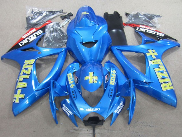 Compra Carenados Moto Suzuki GSXR 750 2006-2007 - Azul Rojo Negro Oro Rizla