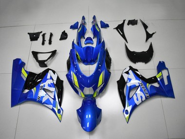 Compra Carenado Moto Suzuki GSXR 1000 2017-2024 - Azul Blanco Verde