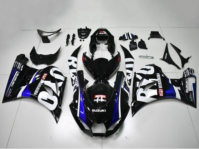 Compra Carenados Moto Suzuki GSXR 1000 2017-2024 - Negro Blanco Azul Motul