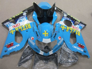 Compra Carenados Moto Suzuki GSXR 1000 2000-2002 - Azul Amarillo Blanco Negro Rizla
