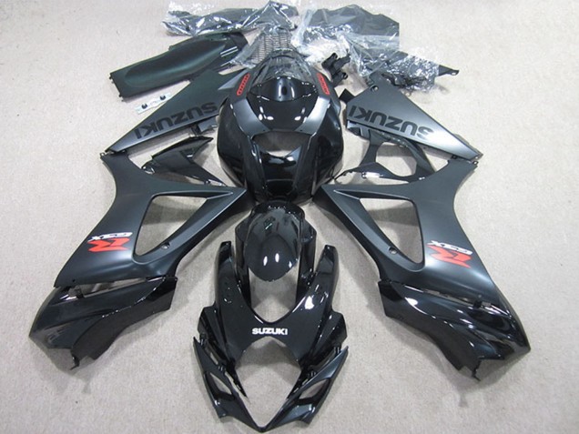 Compra Kits Carenados Moto Suzuki GSXR 1000 2007-2008 - Negro Brillante Negro Mate