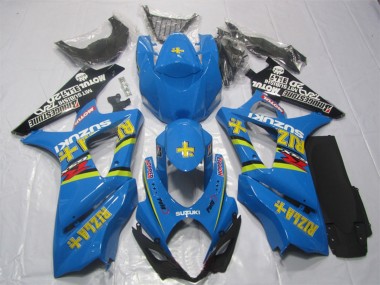 Compra Carenado Moto Suzuki GSXR 1000 2007-2008 - Azul Oro Negro Rizla