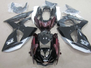 Compra Carenado Moto Suzuki GSXR 1000 2009-2016 - Negro Brillante Plata