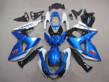 Compra Kits Carenados Moto Suzuki GSXR 1000 2009-2016 - Blanco Azul Negro