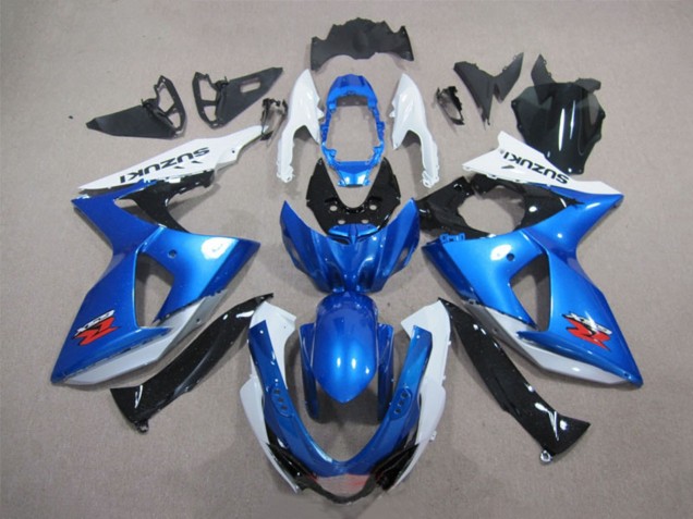 Compra Kits Carenados Moto Suzuki GSXR 1000 2009-2016 - Blanco Azul Negro