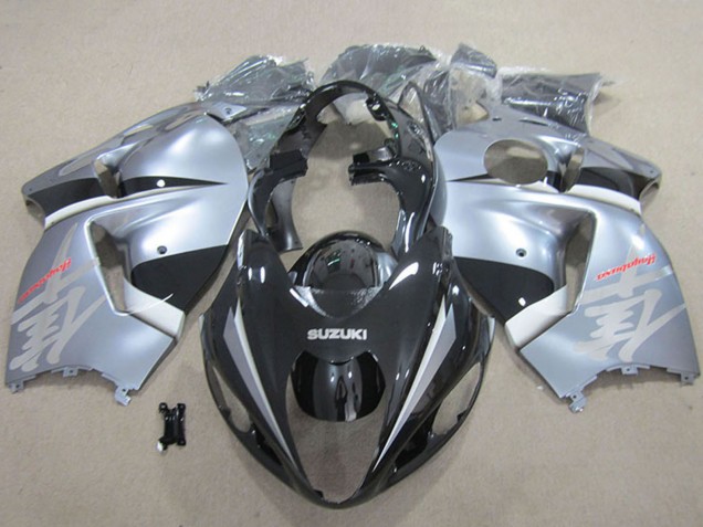 Compra Carenados Moto Suzuki GSXR 1300 Hayabusa 1996-2007 - Negro Mate Plata