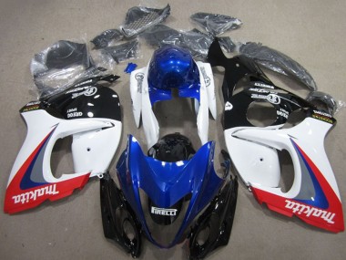Compra Carenados Moto Suzuki GSXR 1300 Hayabusa 2008-2020 - Blanco Azul Rojo Makita