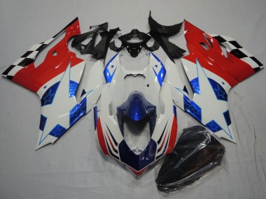 Compra Carenados Moto Ducati 1199 2011-2014 - Blanco Azul Rojo Negro