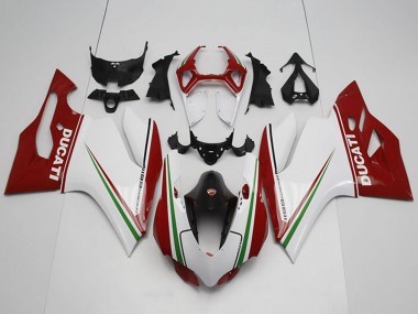 Compra Carenado Moto Ducati 1199 2011-2014 - Blanco Rojo Negro Verde