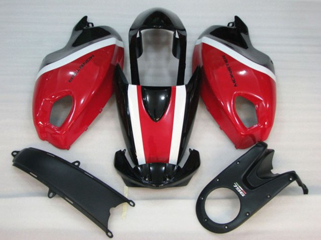 Compra Kits Carenado Moto Ducati Monster 696 2008-2012 - Blanco Rojo Negro Brillante