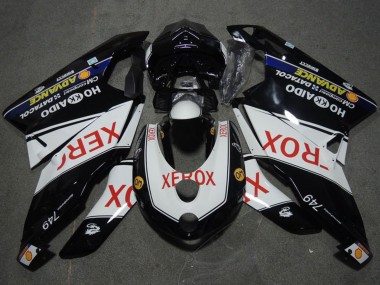 Compra Carenados Moto Ducati 749 2005-2006 - Blanco Negro Brillante Rojo Xerox