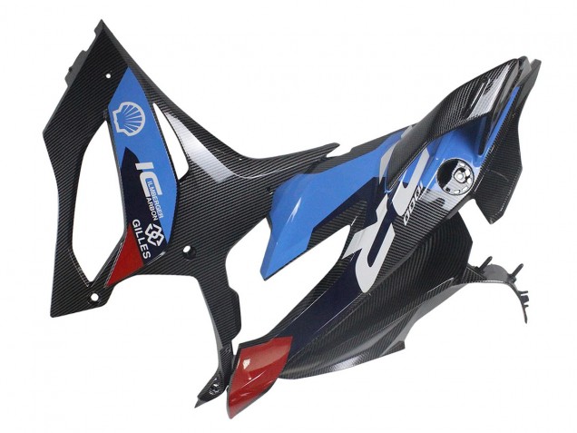 Compra Carenados Moto BMW S1000RR 2023-2024 - Azul Rojo FibraCarbono