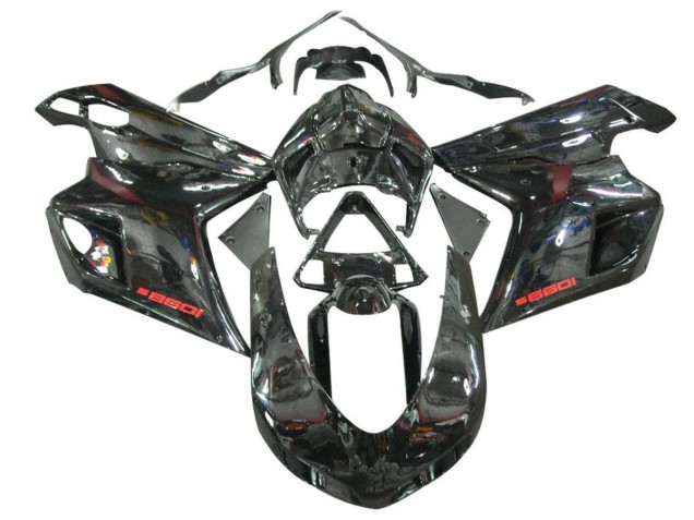 Compra Carenados Moto Ducati 1098 2007-2014 - Negro Brillante