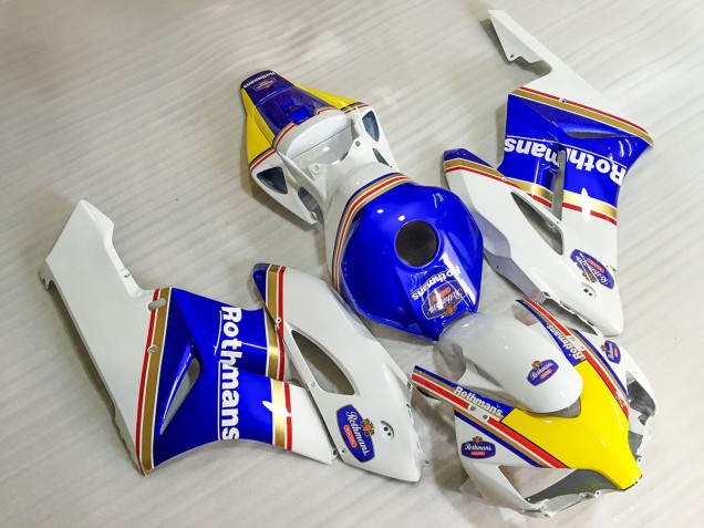 Compra Carenados Moto Honda CBR1000RR 2004-2005 - Blanco Azul Amarillo Rothmans