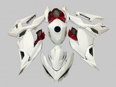 Compra Carenados Moto Kawasaki EX400 2018-2024 - Blanco Rojo Negro