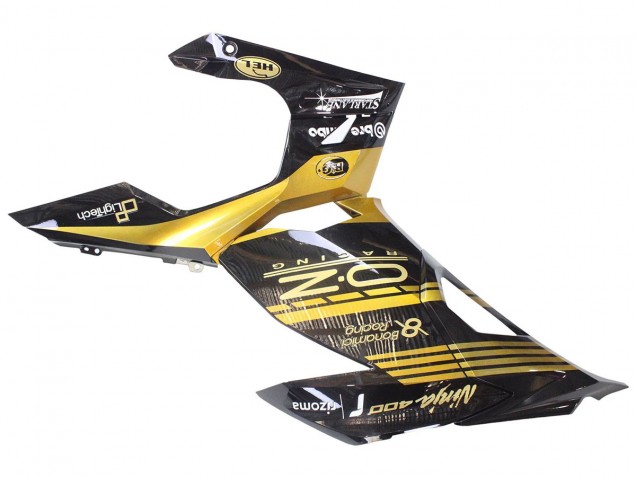 Compra Carenados Moto Kawasaki EX400 2018-2024 - Oro Negro Brillante