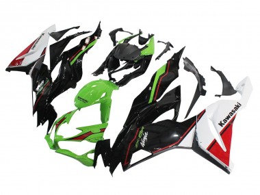 Compra Carenados Moto Kawasaki ZX6R 2019-2022 - Verde Negro Brillante Blanco Rojo