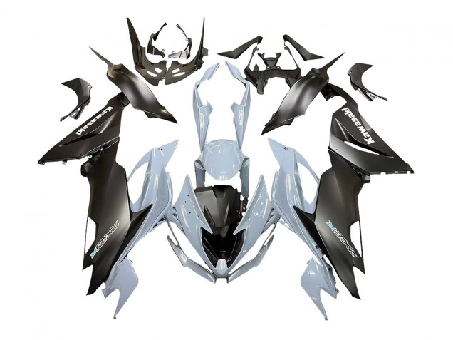 Compra Carenados Moto Kawasaki ZX6R 2019-2022 - Gris Negro Mate