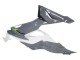 Compra Carenados Moto Kawasaki ZX6R 2019-2022 - Blanco Gris Verde