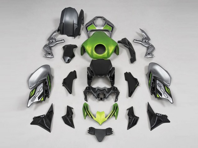 Compra Carenados Moto Kawasaki Z900 2020-2024 - Verde Negro Gris