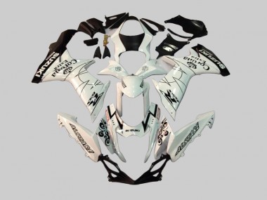 Compra Carenados Moto Suzuki GSXR 600/750 2011-2024 - Blanco Negro Alstare Corona Extra Motul