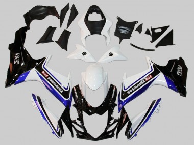 Compra Carenados Moto Suzuki GSXR 600/750 2011-2024 - Blanco Azul Negro Alstare