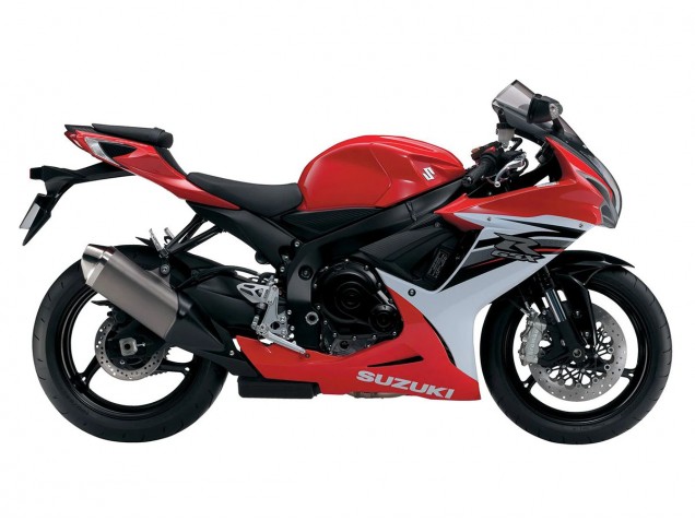 Compra Carenados Moto Suzuki GSXR 600/750 2011-2024 - Rojo Blanco Negro