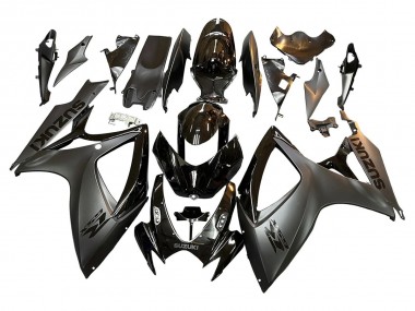 Compra Carenados Moto Suzuki GSXR 600/750 2006-2007 - Negro Brillante Negro Mate