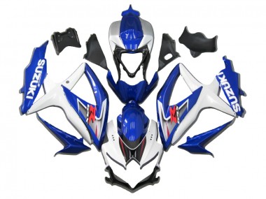 Compra Carenado Moto Suzuki GSXR 600/750 2008-2010 - Blanco Azul Rojo