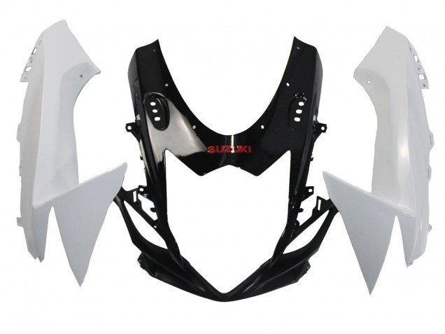 Compra Carenados Moto Suzuki GSXR 600/750 2011-2024 - Blanco Negro Brillante