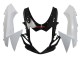 Compra Carenados Moto Suzuki GSXR 600/750 2011-2024 - Blanco Negro Brillante