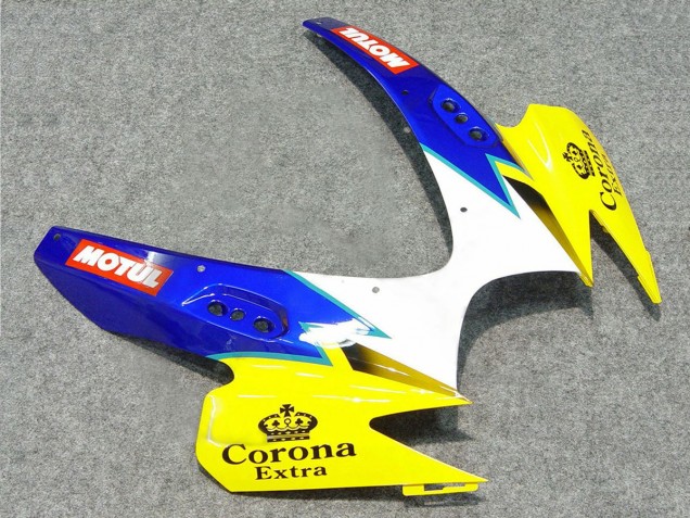Compra Carenados Moto Suzuki GSXR 600/750 2006-2007 - Blanco Azul Amarillo Corona Alstare
