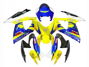 Compra Carenados Moto Suzuki GSXR 600/750 2006-2007 - Blanco Azul Amarillo Corona Alstare