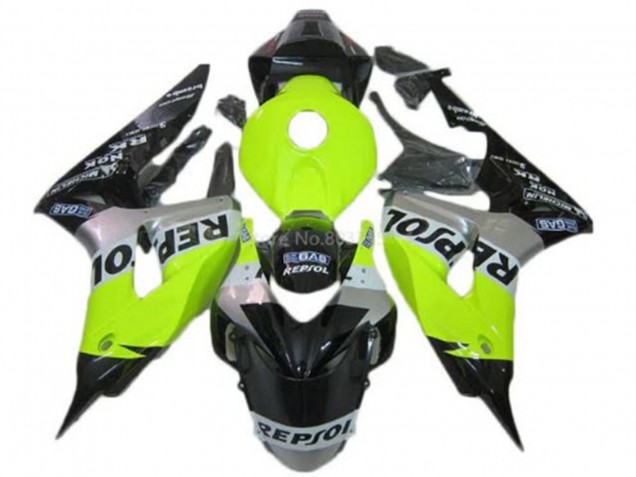 Compra Carenados Moto Honda CBR1000RR 2006-2007 - Verde Plata Negro Brillante Repsol