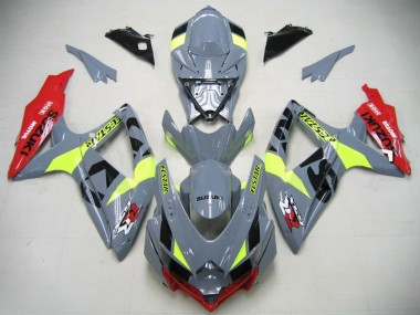 Compra Carenados Moto GSXR750 K6 2006-2007 - Nardo Gris Neon Verde Rojo Ecstar