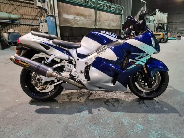 Compra Carenados Moto Suzuki GSXR 1300 Hayabusa 1996-2007 - Azul Blanco
