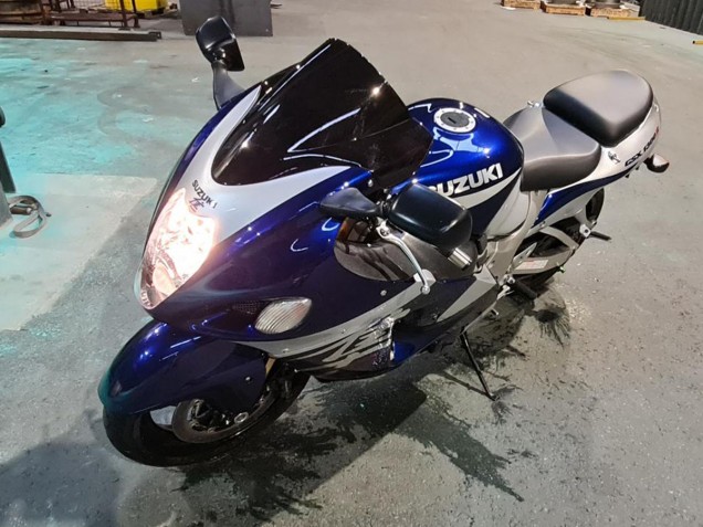 Compra Carenados Moto Suzuki GSXR 1300 Hayabusa 1996-2007 - Azul Blanco
