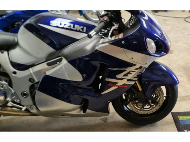 Compra Carenados Moto Suzuki GSXR 1300 Hayabusa 1996-2007 - Azul Blanco