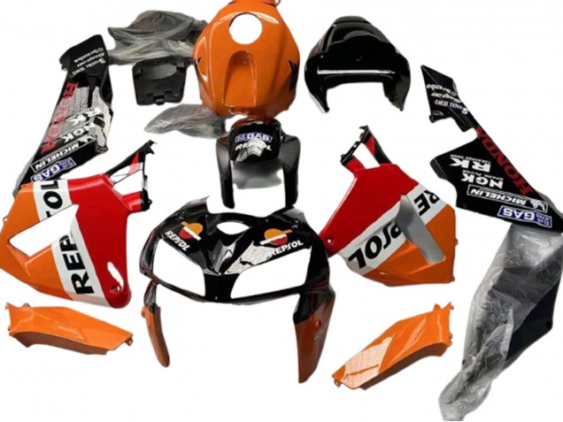 Compra Carenados Moto Honda CBR600RR 2005-2006 - Negro Naranja Blanco Rojo Repsol