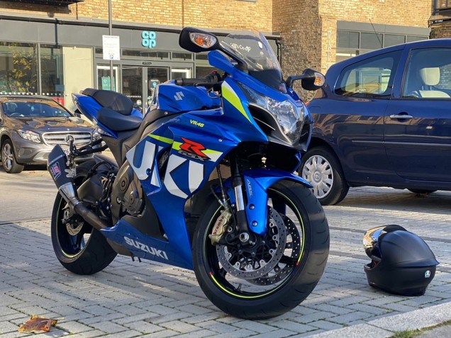 Compra Carenados Moto Suzuki GSXR 1000 2009-2016 - Azul Verde Blanco