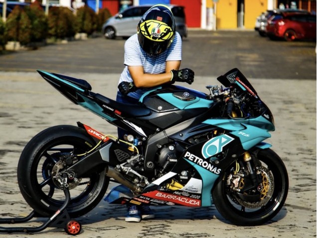 Compra Carenados Moto Yamaha YZF R6 2008-2016 - Verde Claro Blanco Negro Petronas