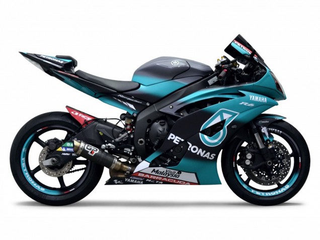 Compra Carenados Moto Yamaha YZF R6 2008-2016 - Verde Claro Blanco Negro Petronas