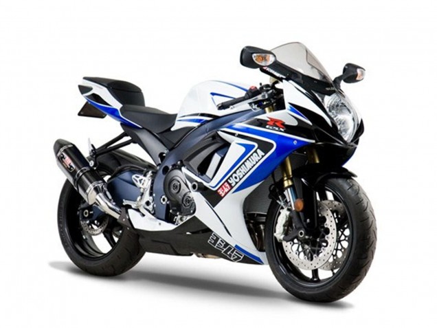 Compra Carenados Moto Suzuki GSXR 1000 2005-2006 - Blanco Azul Negro Yoshimura