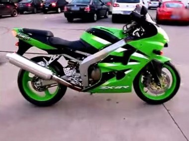 Compra Carenado Moto Kawasaki ZX6R 2000-2002 - Verde Blanco Negro