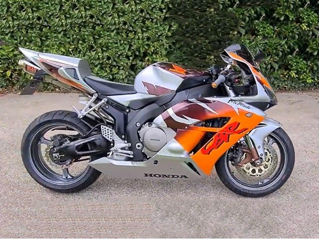 Compra Carenados Moto Honda CBR1000RR 2006-2007 - Plata Naranja
