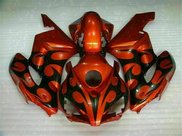 Marrón Negro Carenado Moto Honda CBR 1000 RR 04-05 Marrón Negro Carenado Moto Honda CBR 1000 RR 04-05