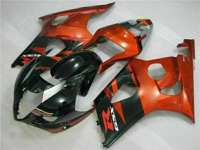 Marrón Negro Carenado Moto & Plástico Suzuki GSXR 1000 K3 03-04 Marrón Negro Carenado Moto & Plástico Suzuki GSXR 1000 K3 03-04