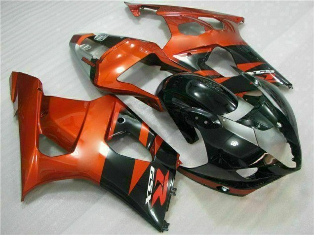Marrón Negro Carenado Moto & Plástico Suzuki GSXR 1000 K3 03-04 Marrón Negro Carenado Moto & Plástico Suzuki GSXR 1000 K3 03-04